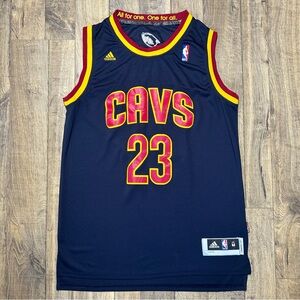 Adidas NBA Cleveland Cavaliers LeBron James #23 Away Jersey Size Medium Stitched